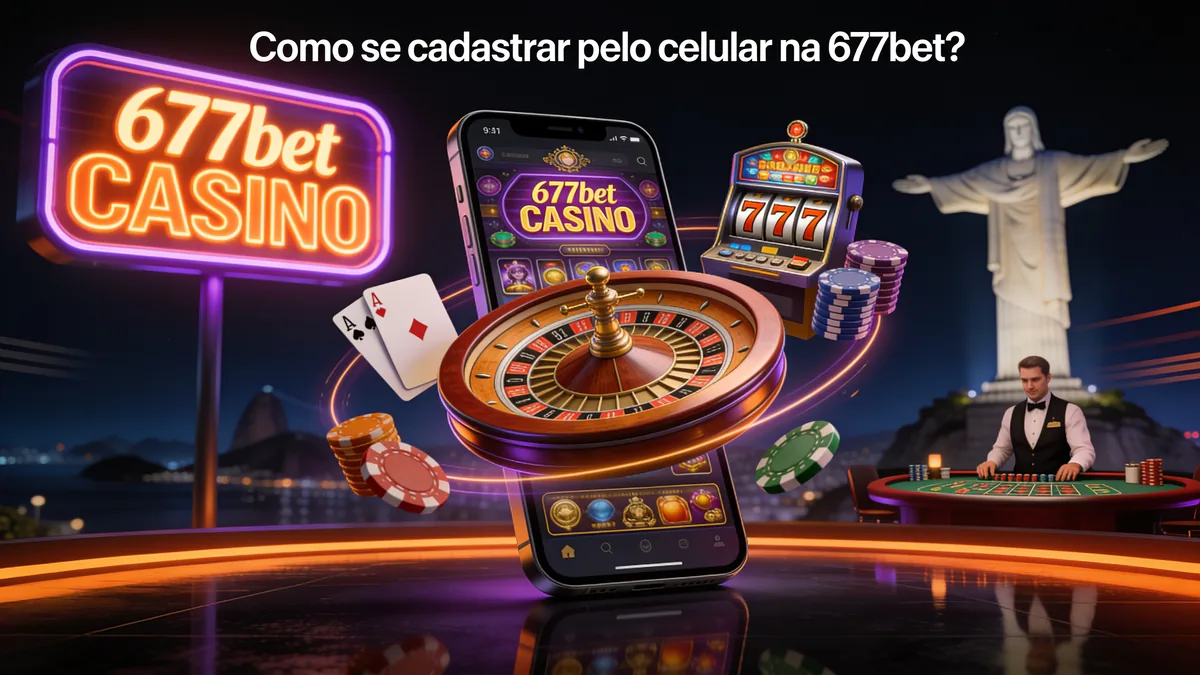 Como se cadastrar pelo celular na 677bet?: guia de 677bet para jogadores no Brasil